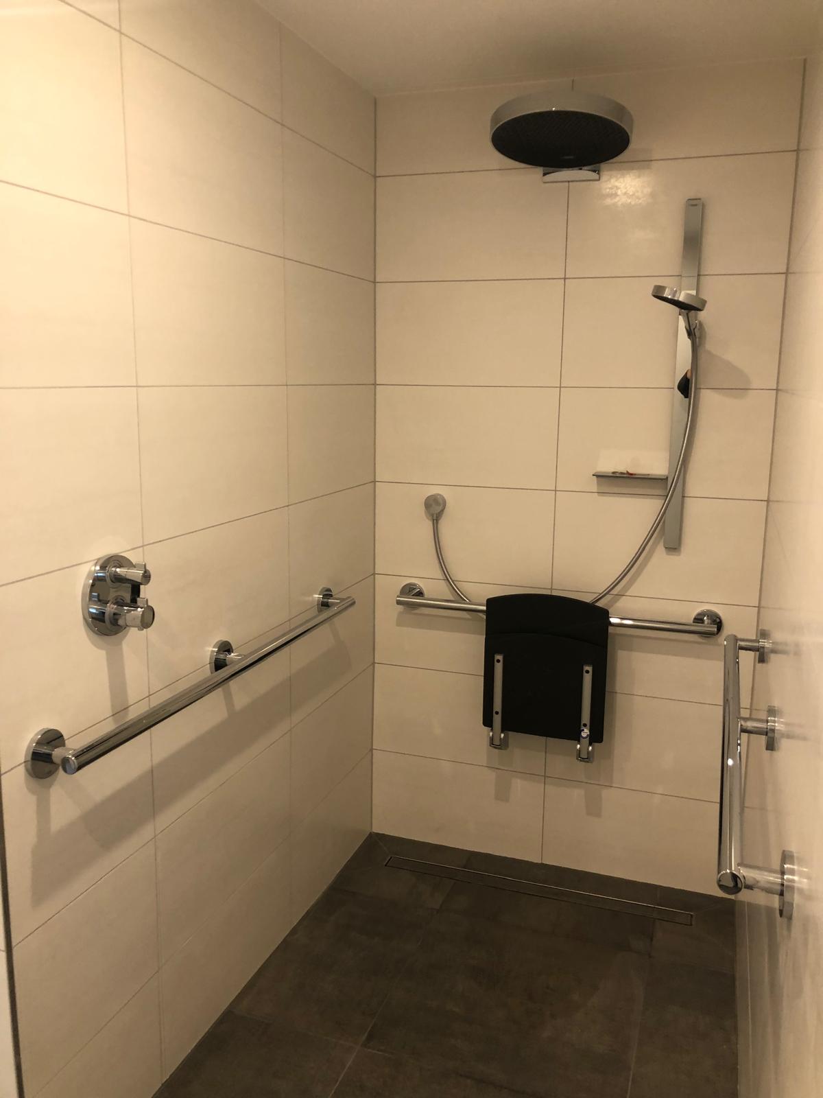 Begehbare Dusche